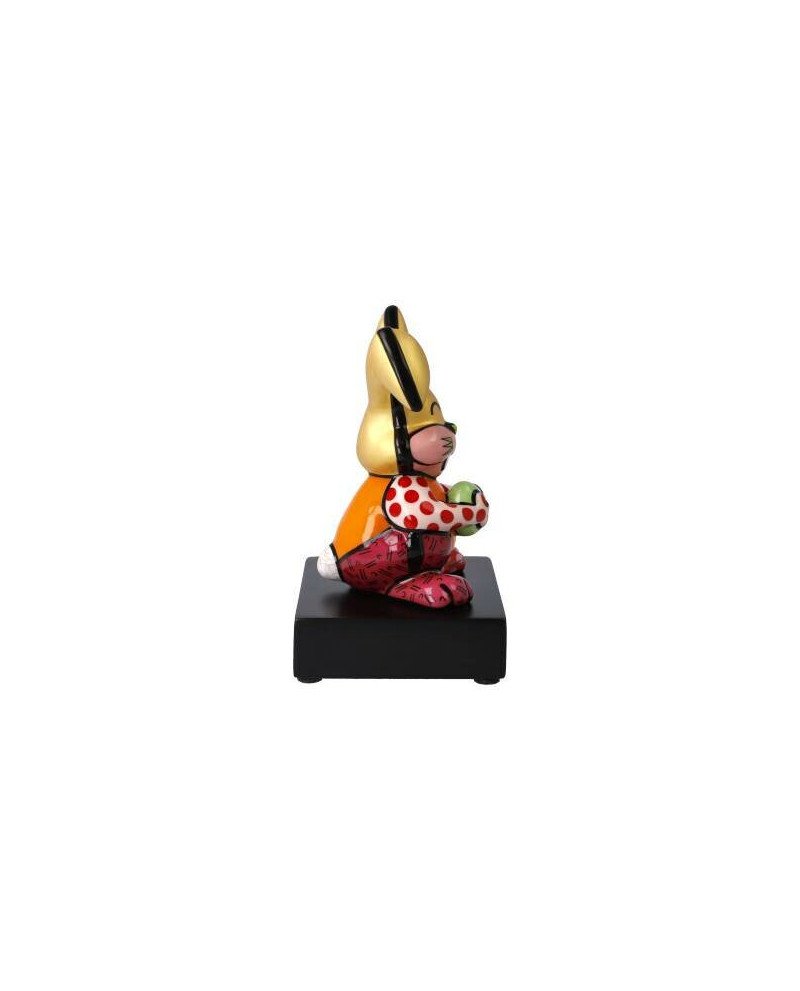 statue-rb-rabbit-orange-romero-britto-goebel 1 - Les Ecuadors Décoration