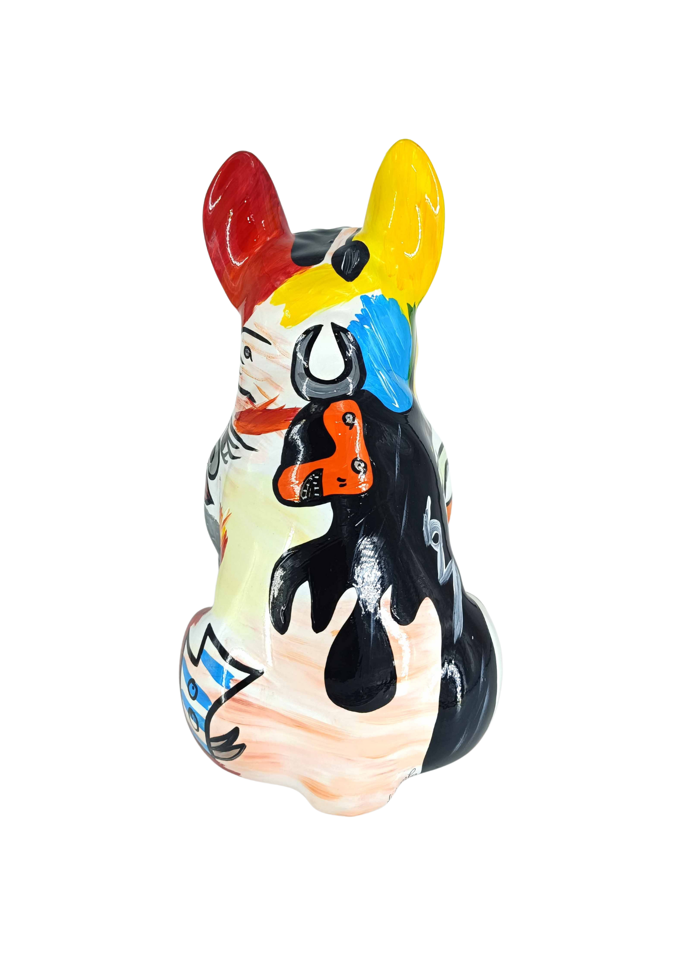 SEATED BULLDOG PICASSO 5 - Les Ecuadors Décoration