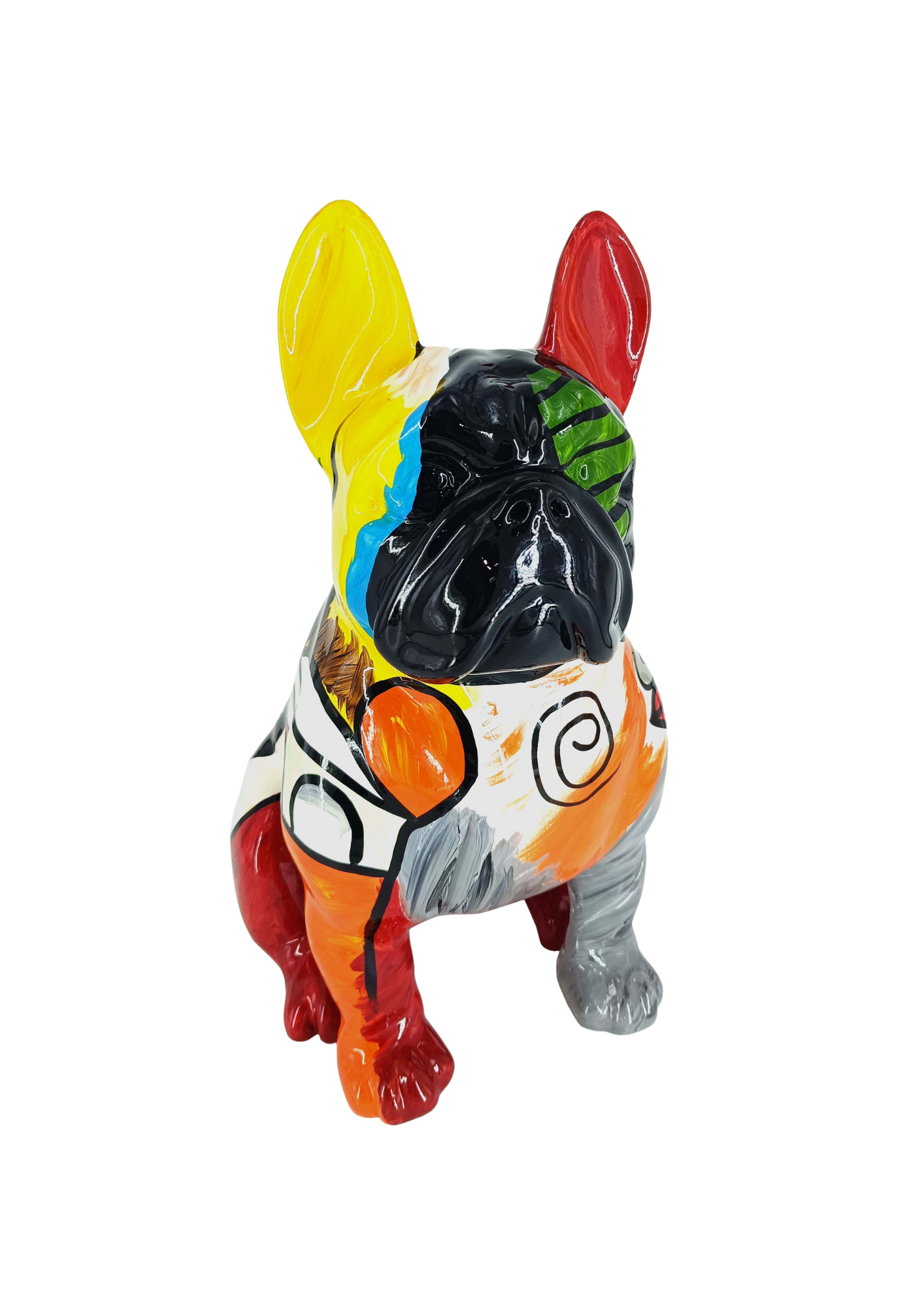 SEATED BULLDOG PICASSO - Les Ecuadors Décoration